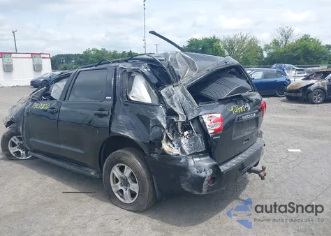 2013 Toyota Sequoia Sr5 5.7L V8 from USA, damaged, VIN 5TDBY5G17DS086407